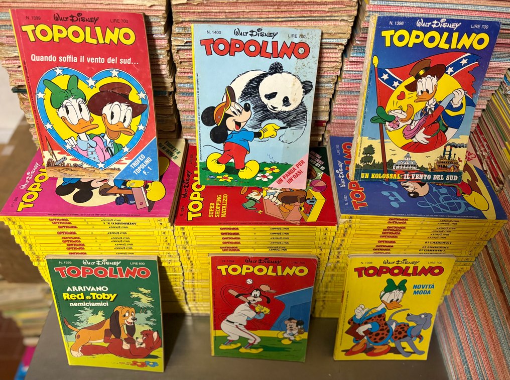 Topolino 1301/1400 - Sequenza semi completa - 95 Comic - EO #1.0