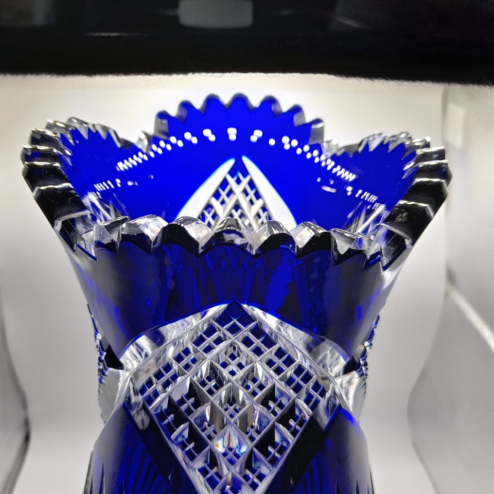 Val Saint Lambert - Hubert Fouarge - Vaso - Cristallo #4.3