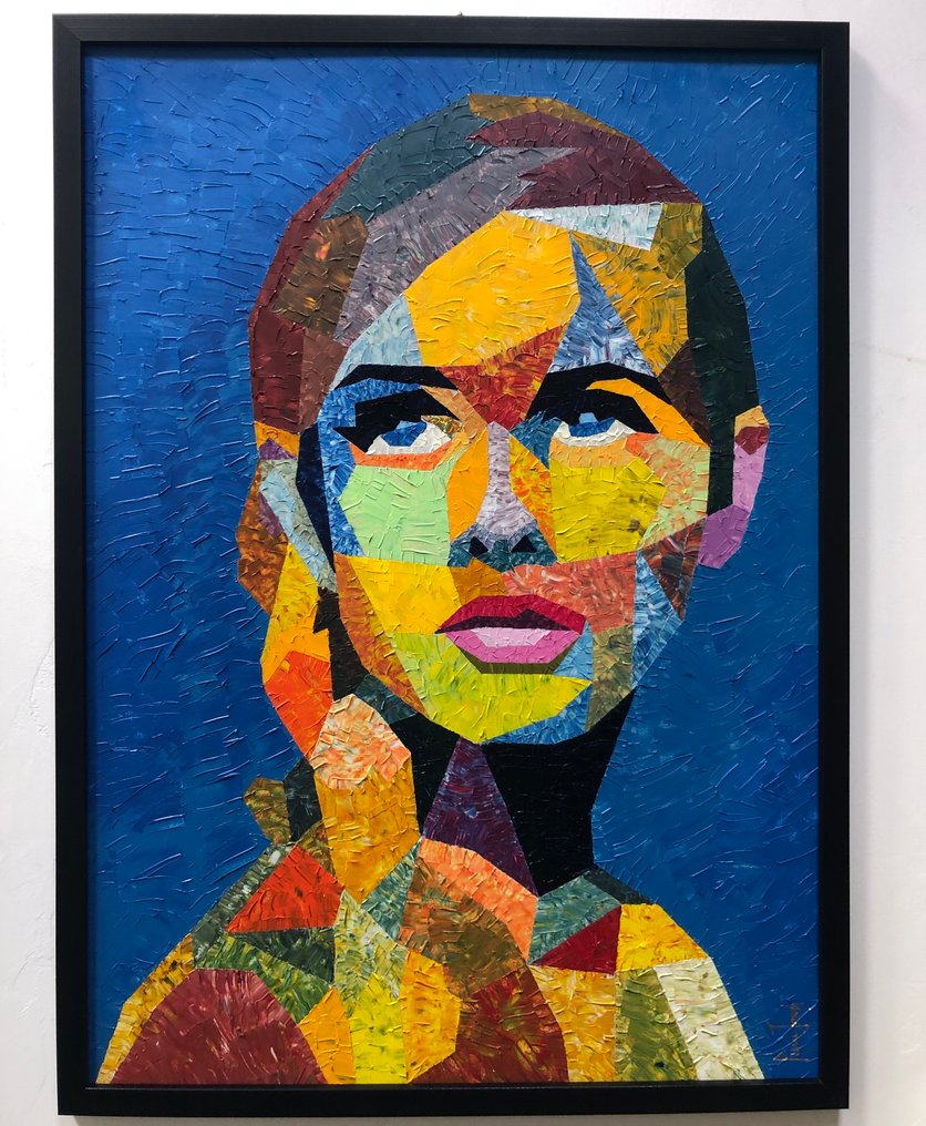 Pierre Joseph - Mosaic de la femme à la tresse #1.0