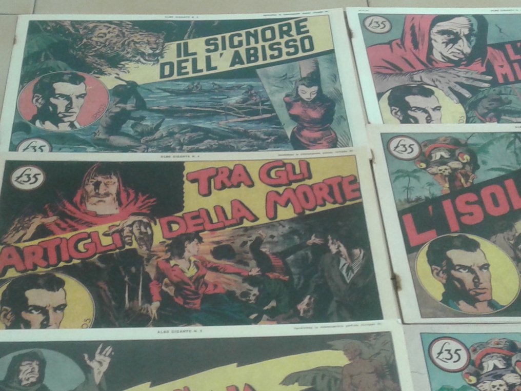 Ipnos n° 5 originale Audace - e riedizione completa 1/5 - 6 Comic collection #1.0