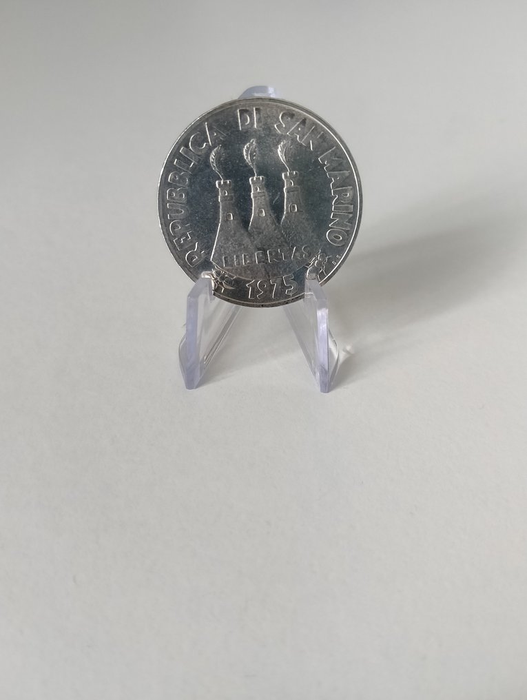 聖馬力諾. 500 Lire argento 1972-1975 (5 monete)  (沒有保留價) #3.2