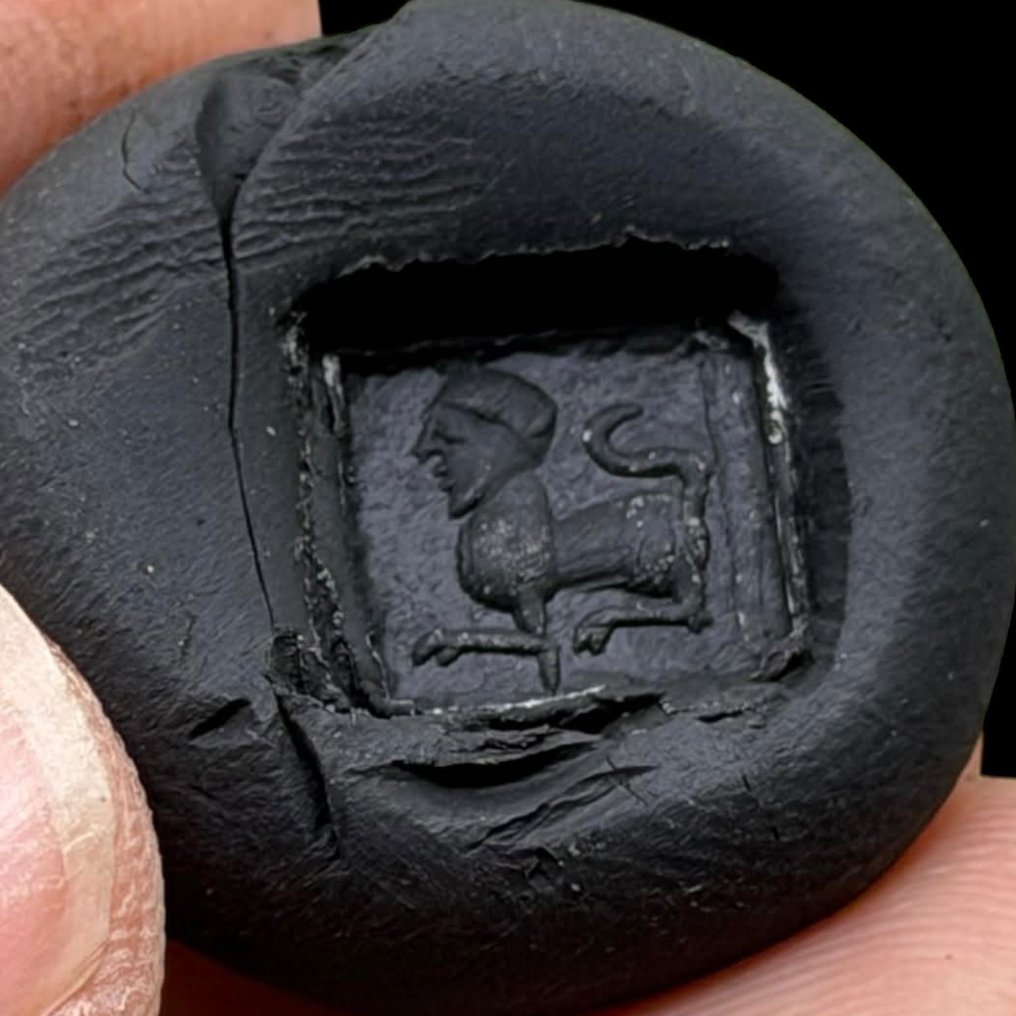 Αντίγραφο αρχαίου ρωμαϊκού καραλίου με ενταγμένο λίθο Μπρούντζος Δαχτυλίδι (χωρίς τιμή ασφαλείας) #4.3