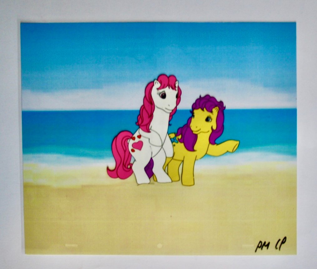 " MY LITTLE PONY " Original Animation Production Cel - with COA - 1986 #3.2