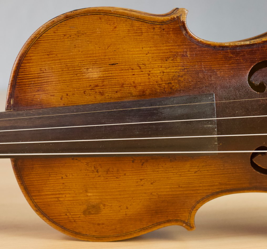 Labelled David Tecchler 4/4 -  - Violin - Unknown #3.2