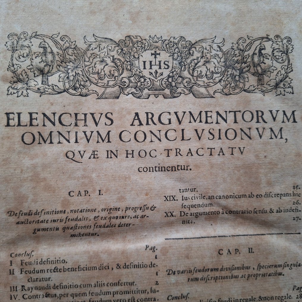 H. Rosenthal - Tractatus et synopsis totius iuris feudalis - 1624 #4.3