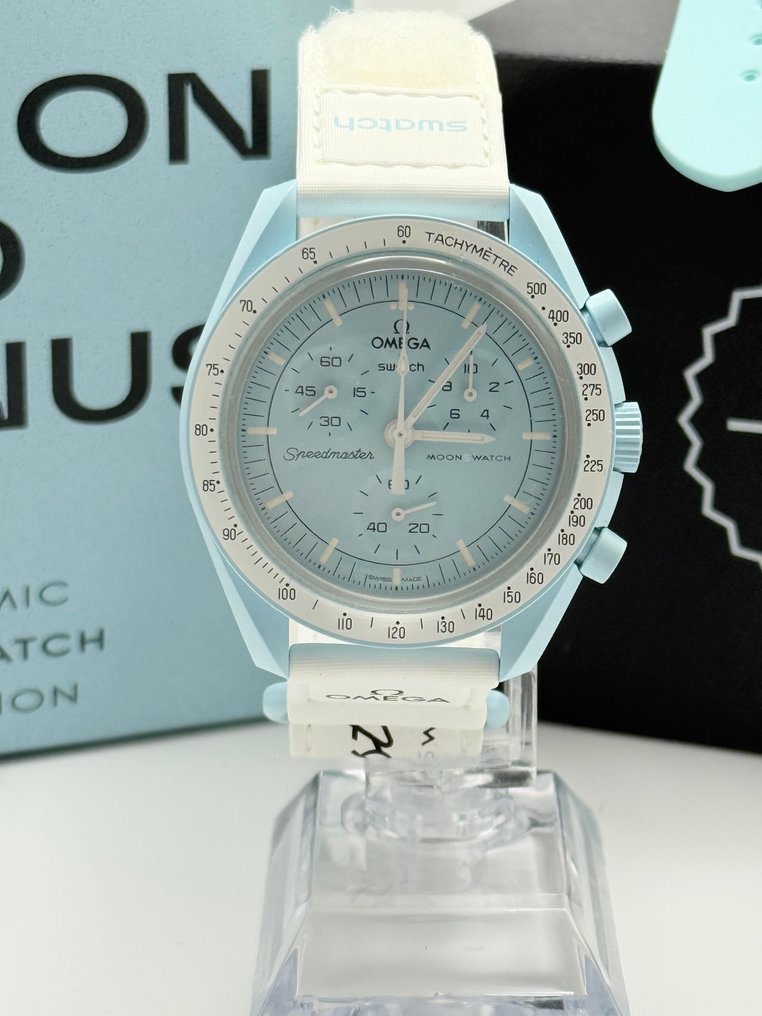 Omega x Swatch - MoonSwatch - Mission to Uranus - No Reserve Price - S033L100 - Unisex - 2023 #2.1