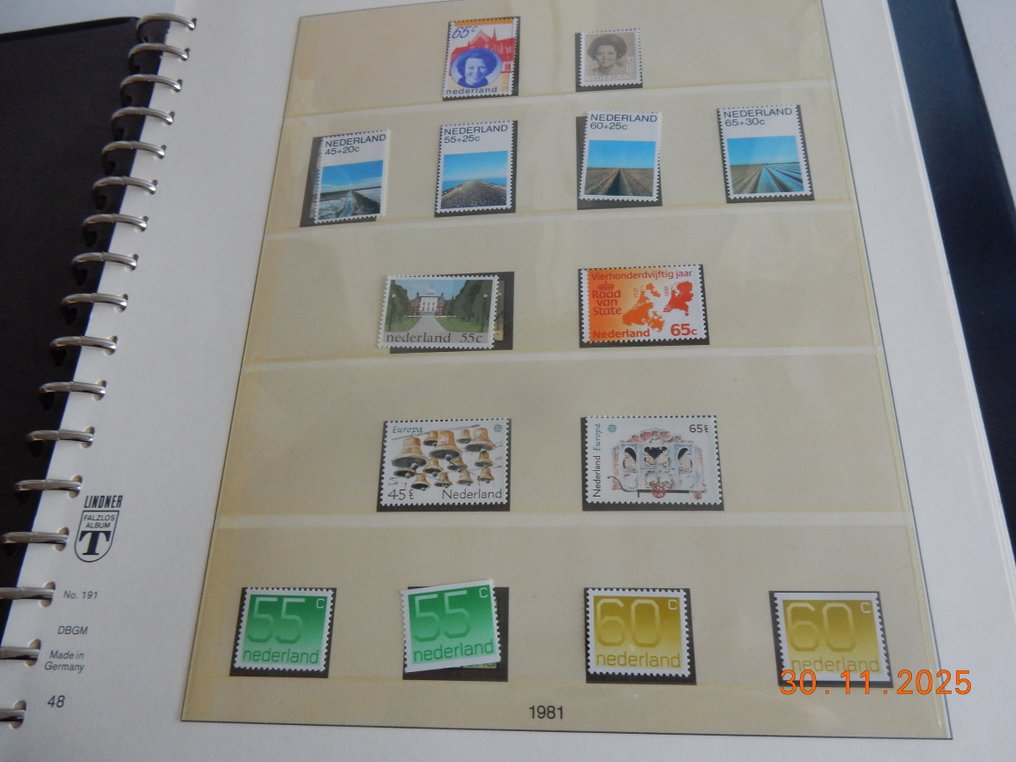 Netherlands 1981/1997 - Netherlands in 3 Lindner the luxury albums 1981-1997 - Spec. catalogus NVPH #1.0