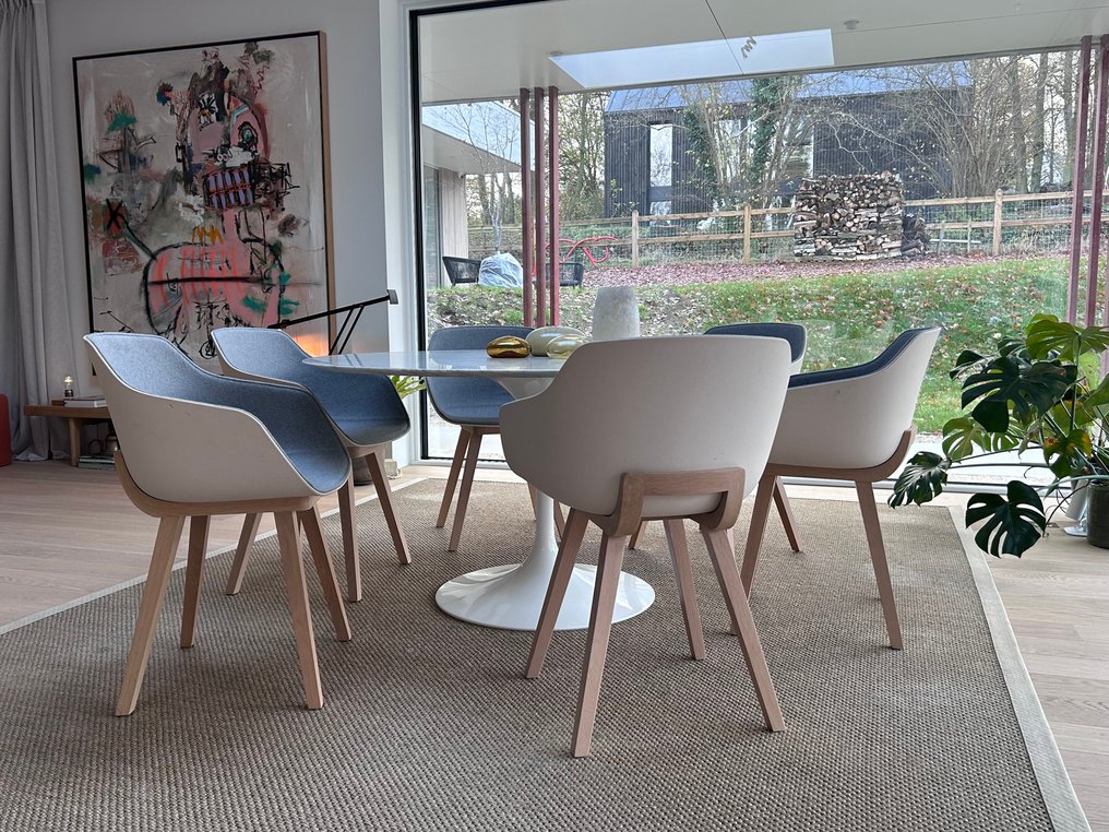 Alki - Καρέκλα (6) - Kuskoa Bi - Oak, Σύνθετο, Felt #1.0