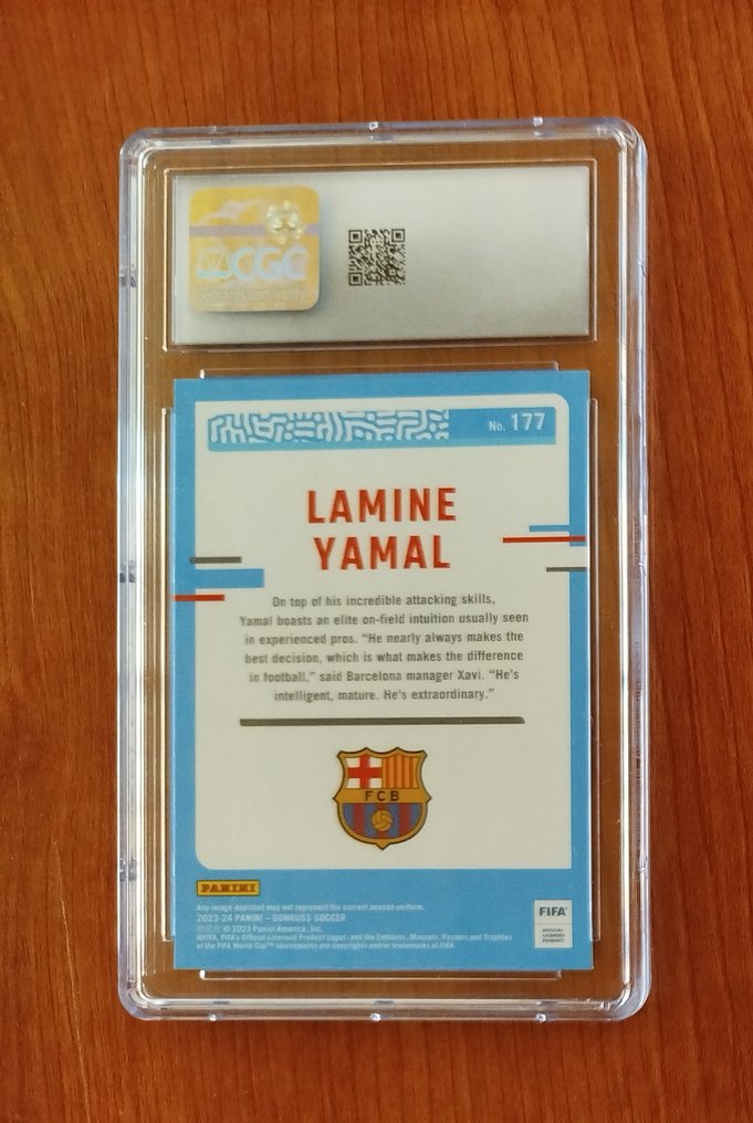 2023/24 Panini Donruss Optic Top Pop Lamine Yamal Rookie FC Barcelona - CGC 10 - 1 Graded card #3.2