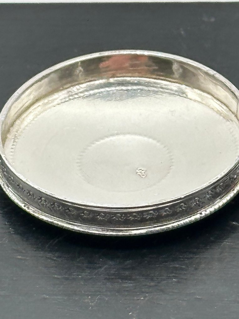 No reserve-No reserve-Handgemaakt 19e eeuwse Hollands zilveren Hosti/Pillendoosje - 碉堡 - 银 #4.3