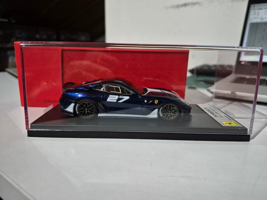 Look Smart 1:43 - 模型跑车 - Ferrari 599XX Clienti blue tdf #27 Salon Geneve 2009 - LS368D #1.0