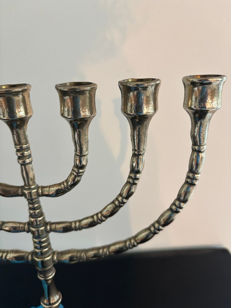 烛台 - 黄铜色 - Menorah - 29 厘米 #3.2