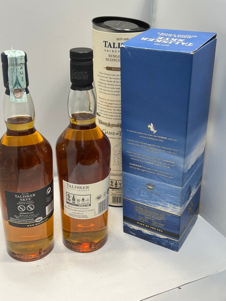 Talisker Skye + Talisker Game of Thrones  - 70cl - 2 bottles #3.2