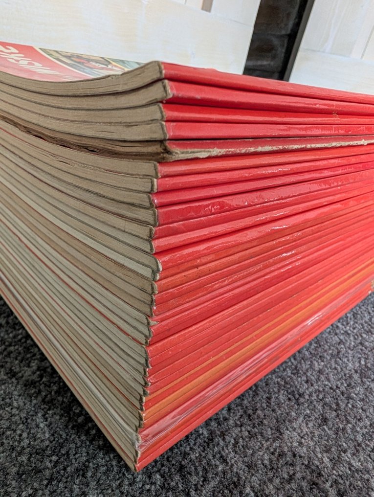 Suske en Wiske in de range VK 67 t/m VK 129 - 34 Albums - First edition - 1967/1972 #3.2