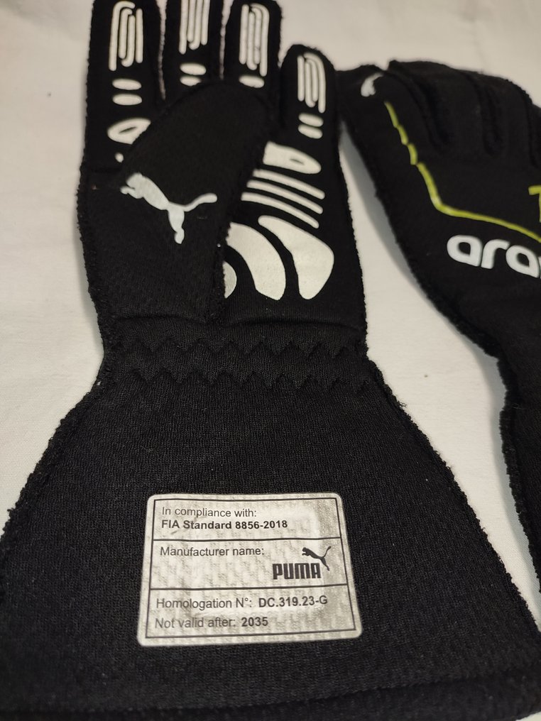 Aston Martin - Fernando Alonso - 2025 - Gants de course #4.3