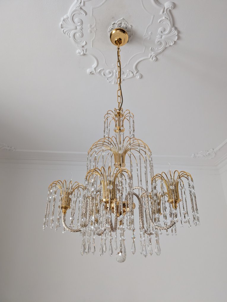 Κρεμαστό φωτιστικό - Κρύσταλλο - Ρόιαλ Κρίσταλ αρέντο λούτσε. #4.3