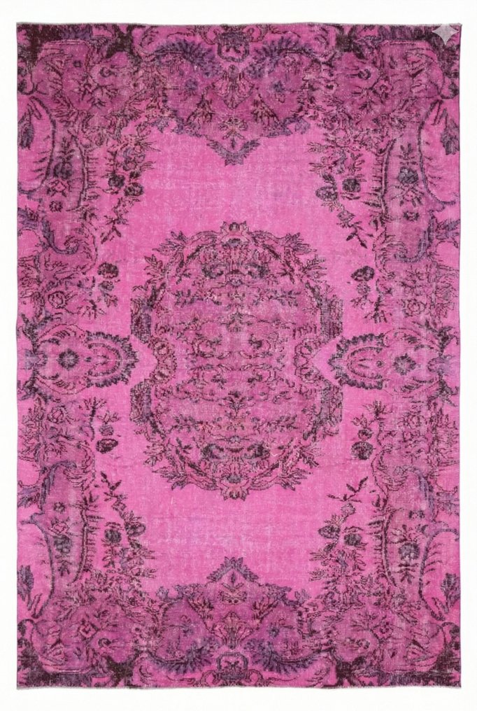 Pink vintage - Teppich - 285 cm - 155 cm - mit Zertifikat #1.0