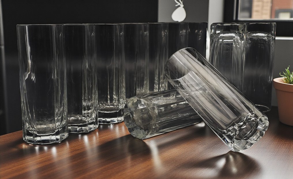 Cristalleria Empoli - Drinking set (12) - Crystal #1.0