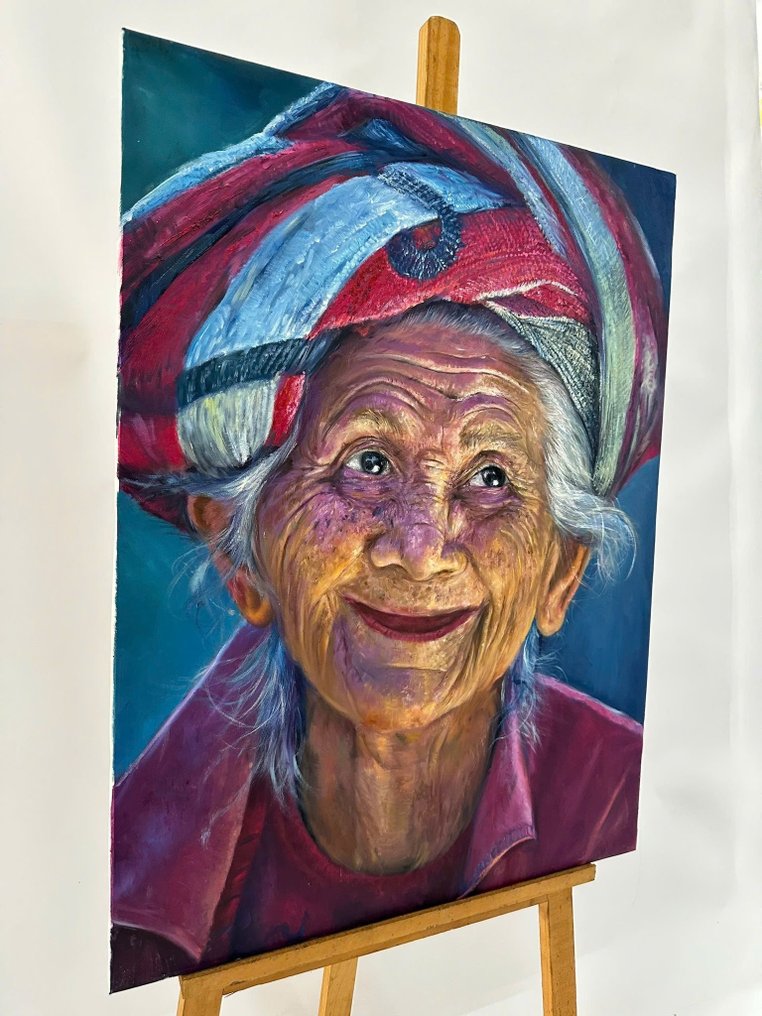 Trần văn minh - Les bienfaits du temps 60 x 80 cm "Hommage à l'Asie" #4.3