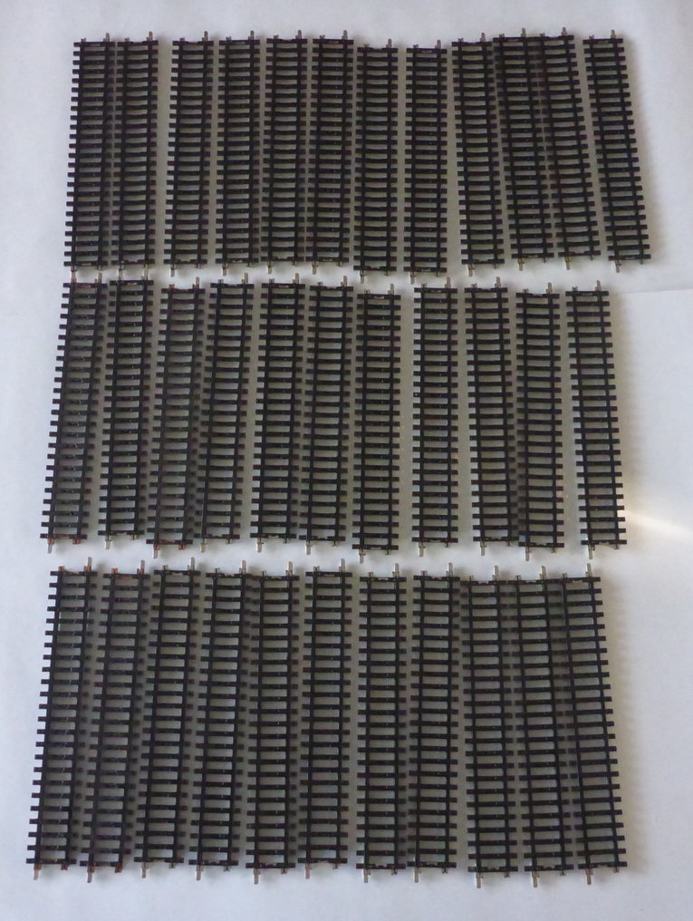 Märklin H0 - 2200 2202 2204 2209 2221 2224 2251 - Model train tracks (67) #2.1