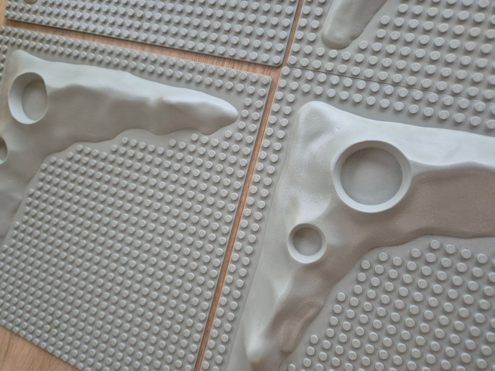 Lego Bundplader - Classic Space - 6 original LEGO Classic Space baseplates (3947a) #3.2