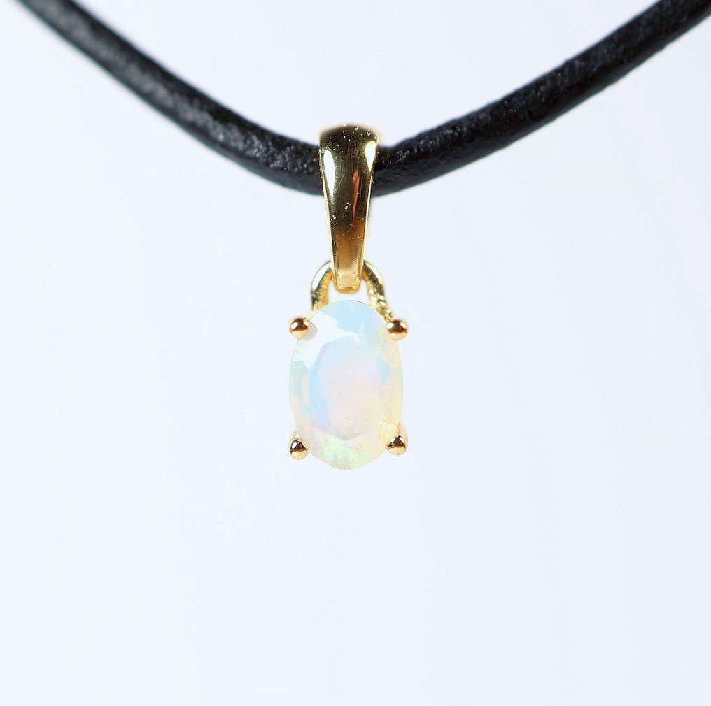 埃塞俄比亚欧泊 / 韦洛欧泊 吊坠 / 新- 0.4 g - (1) #4.3