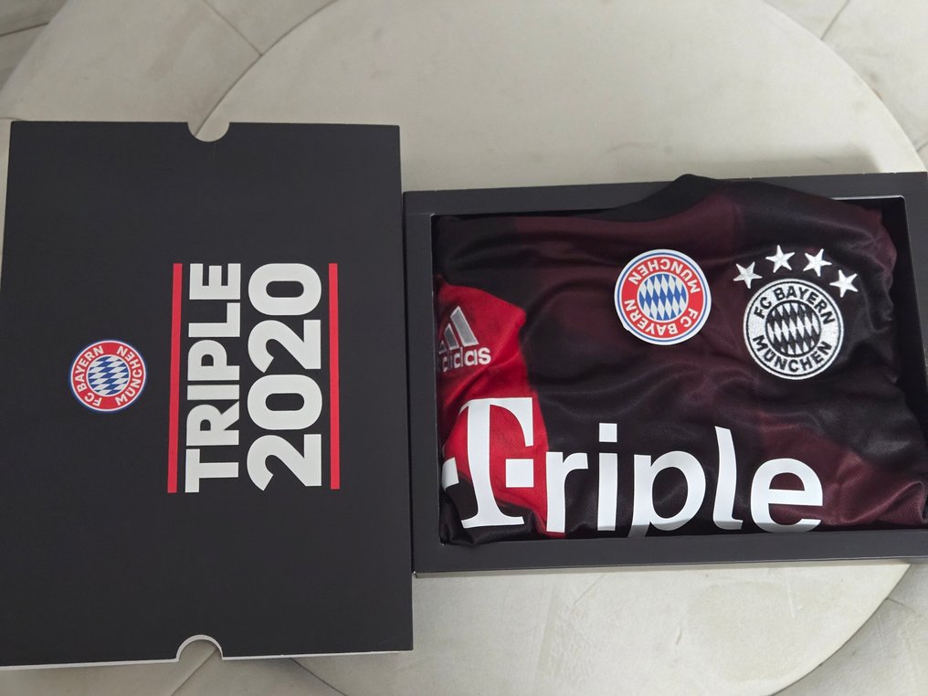 Bayern Monaco - 足球冠军联赛 - Robert Lewandowski - 2020 - 足球衫 #1.0