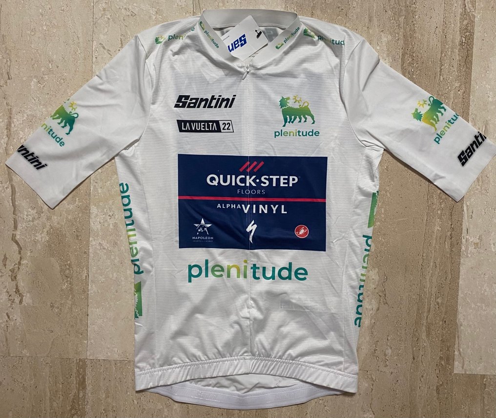 Quick Step - Cycling - Remco Evenepoel - 2022 - Μπλούζα ποδηλασίας #1.0