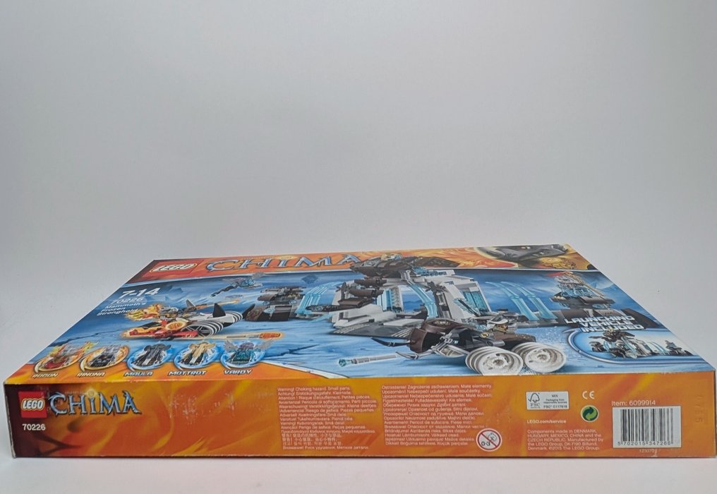 LEGO Set - 70226 - Legends of Chima - Mammoth's Frozen Stronghold #3.2
