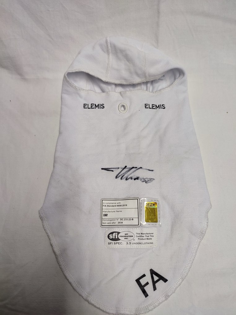 Aston Martin - Fernando Alonso - 2024 - Balaclava #1.0