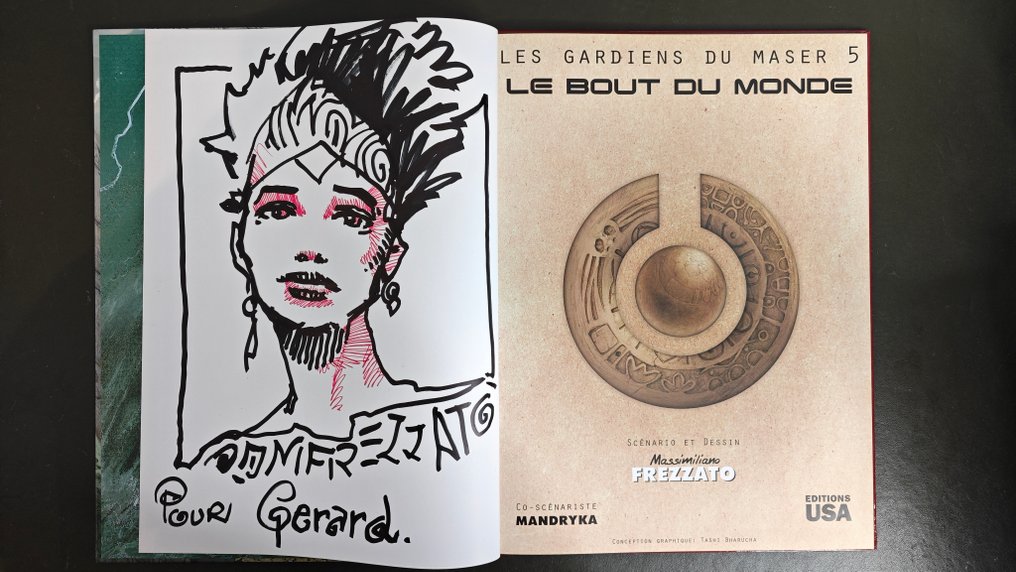 Les Gardiens du Maser T5 + T6 + 2x dédicace - 2x C - 2 Album - Πρώτη έκδοση - 2003/2005 #1.0