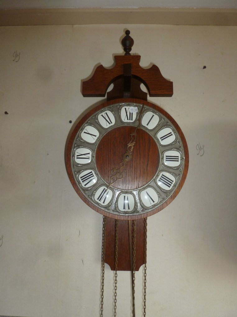 Pendulum clock - - Oak - 1950-1960 #2.1