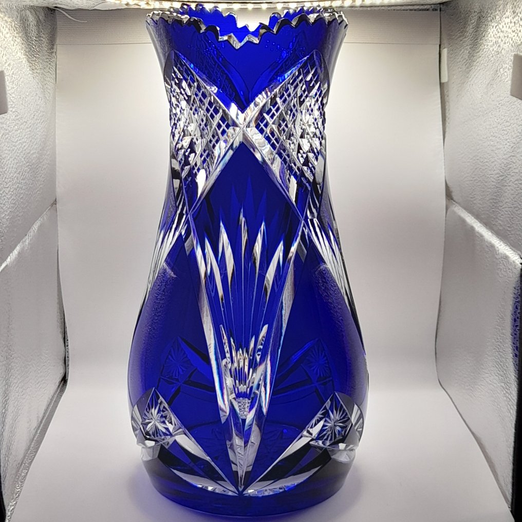 Val Saint Lambert - Hubert Fouarge - Vaso - Cristallo #2.1