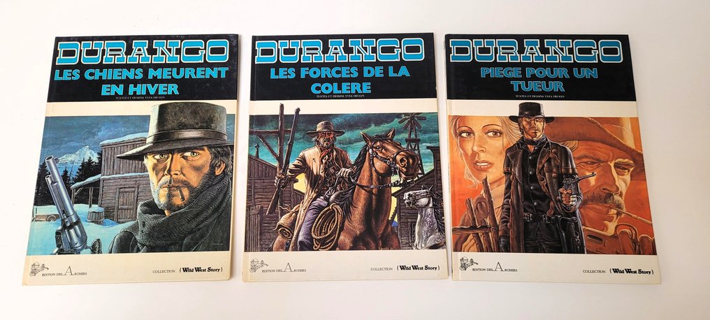 Durango T1 à T9 - 9x C - EO/2ème édition - 9 Album - 1981/1990 #4.3