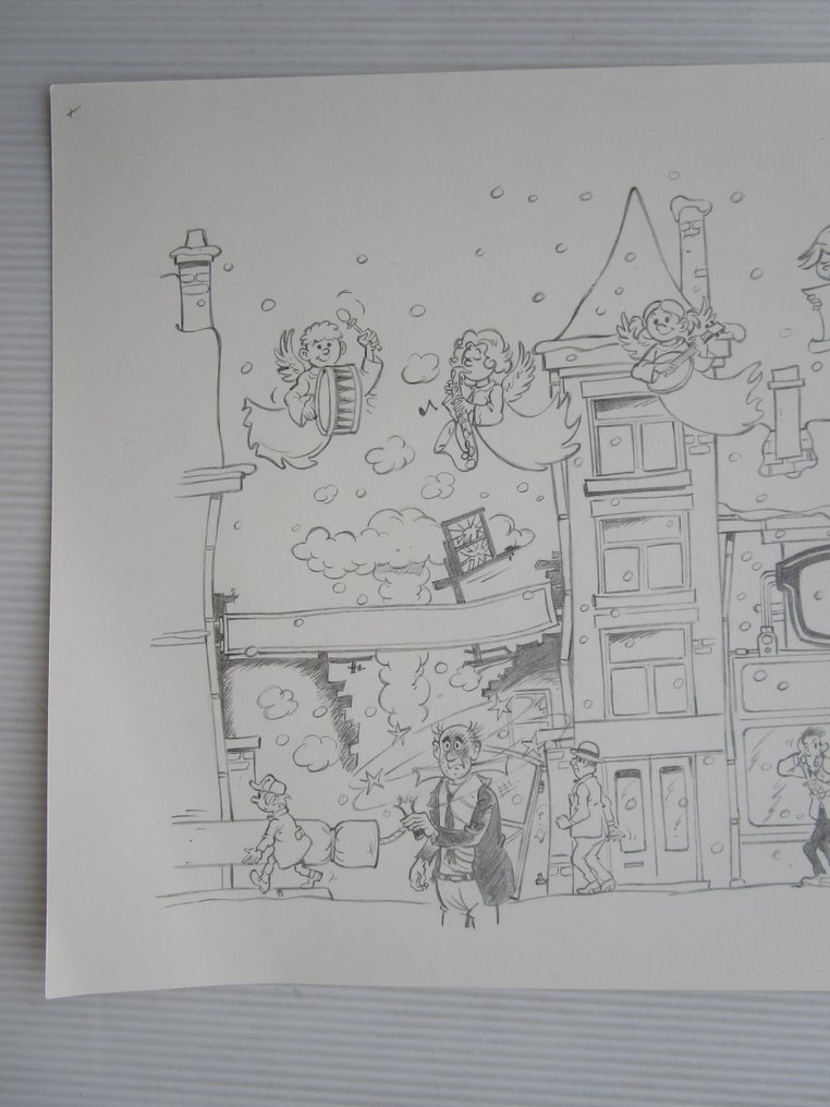 Caryl Strzelecki - 1 Original preliminary drawing - Jommeke - originele schets #1.0