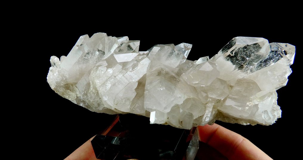 Quartz (mai multe modele) - "Four à Gateau", Planul Lacului, Oisans, Franța - Înălțime: 16.5 cm - Lățime: 8 cm- 743 g #3.2