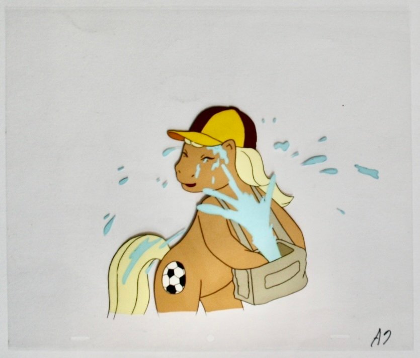 " MY LITTLE PONY " 原始动画制作彩绘片 - with COA - 1986 #4.3