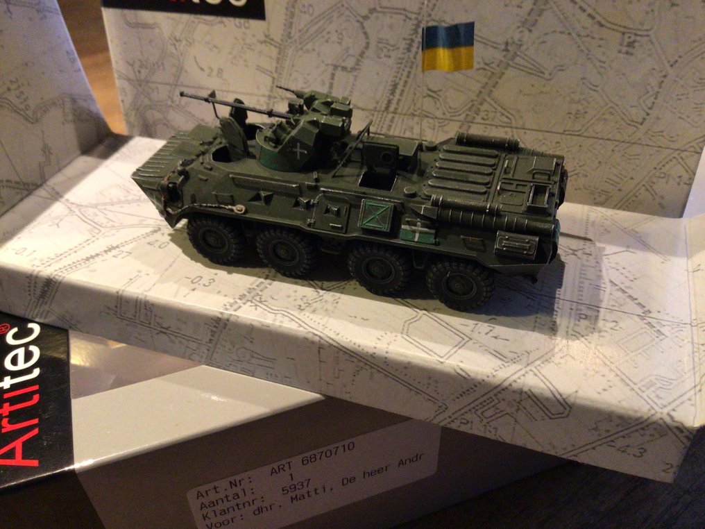 Artitec 1:87 - Machetă vehicul militar (3) - Artitec - 3 bucăți Artitec VT cu cutie #2.1