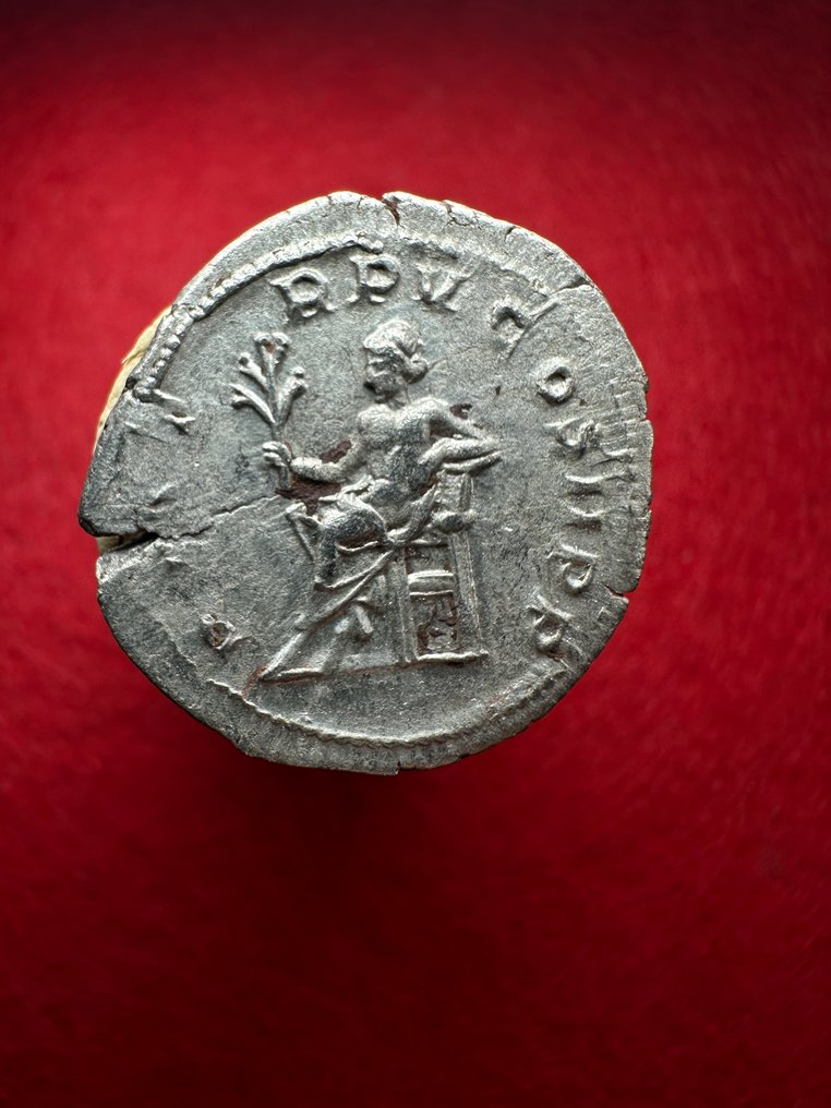 羅馬帝國. 戈爾迪安三世 (AD 238-244). Antoninianus Rome - Apollo seated  (沒有保留價) #3.2