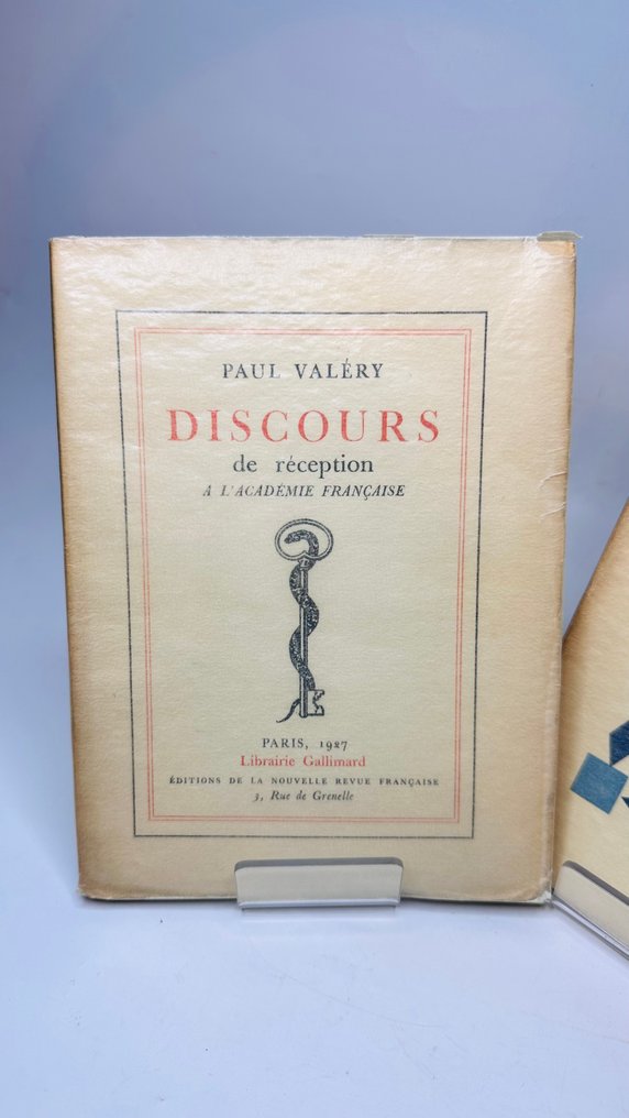 Paul Valéry - Discours de réception ; Remarques extérieures - 1927-1929 #1.0