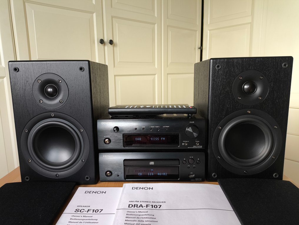 Denon - DRA-F107; DCD-F107; SC-F107 Hi-fi set - Multiple models #1.0