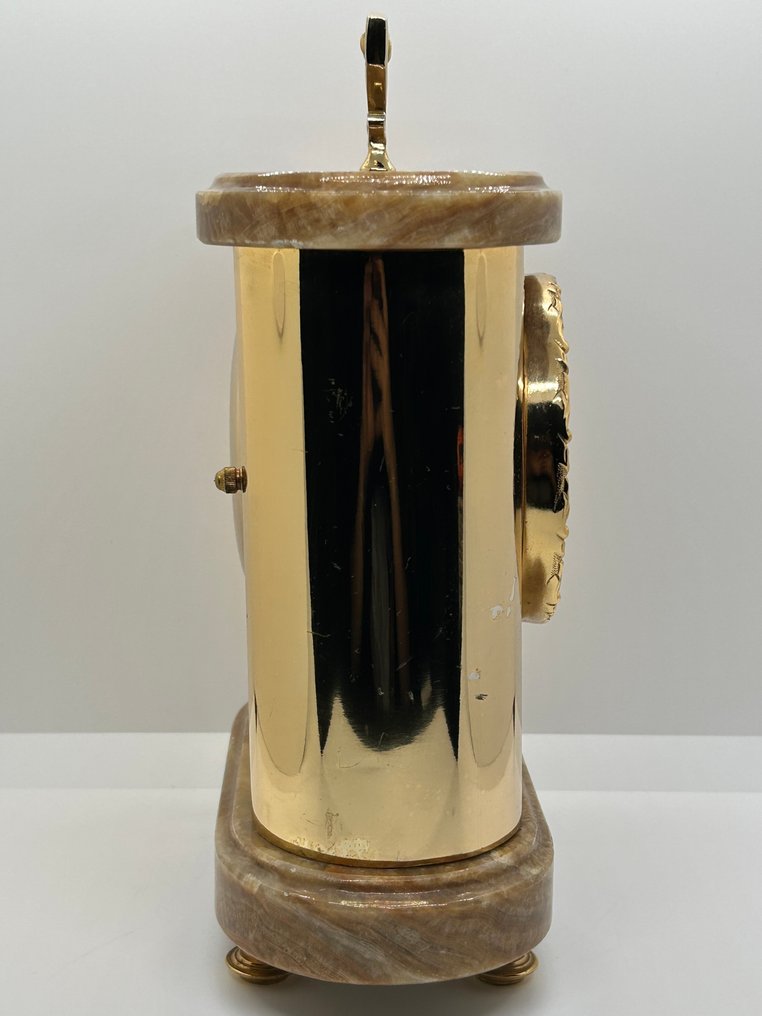 Clock - Soher Rococo Style Onyx, golden metal - 1970-1980 - No reserve price #2.1