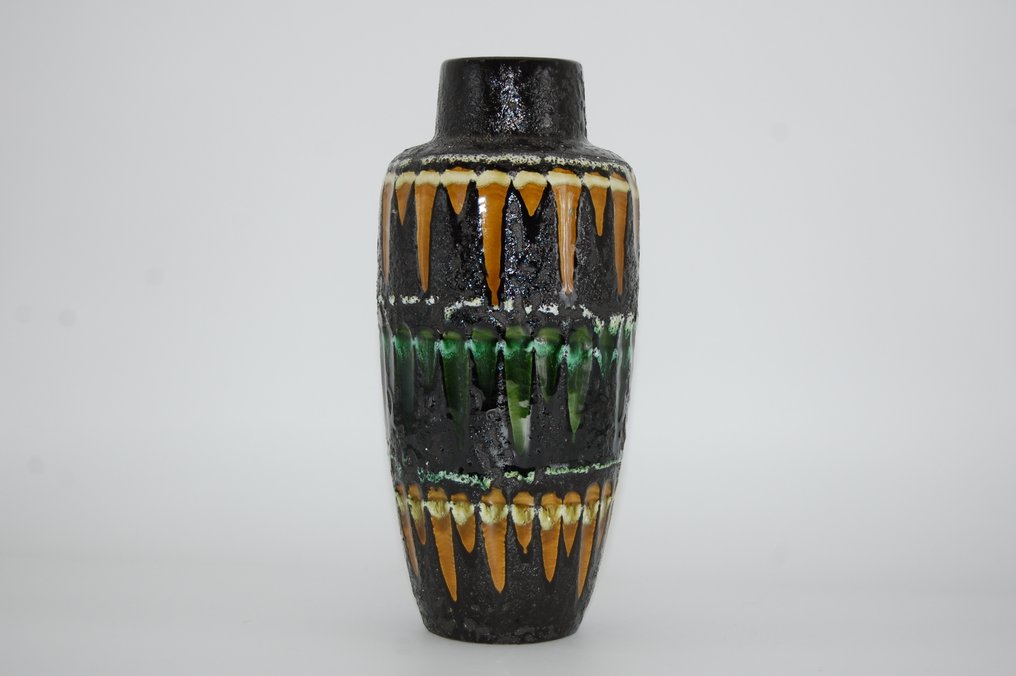 Scheurich - Fat Lava - 花瓶 (2)  - 陶瓷 - H. 44厘米 / 30厘米 #3.2