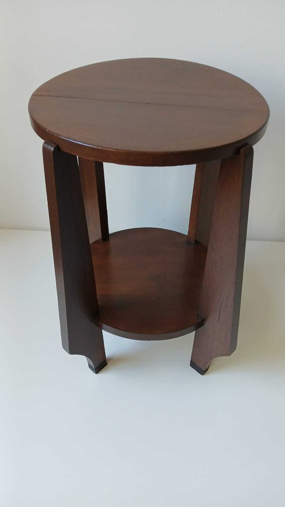 Side table - Oak - Amsterdamse School #3.2