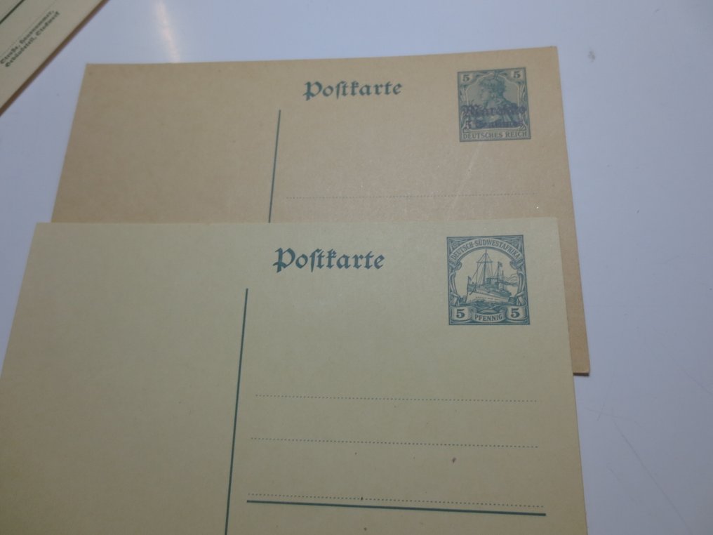 德意志帝國 1890/1950 - 德国邮政财卡，从6次起的德国殖民地到第三帝国 #3.2