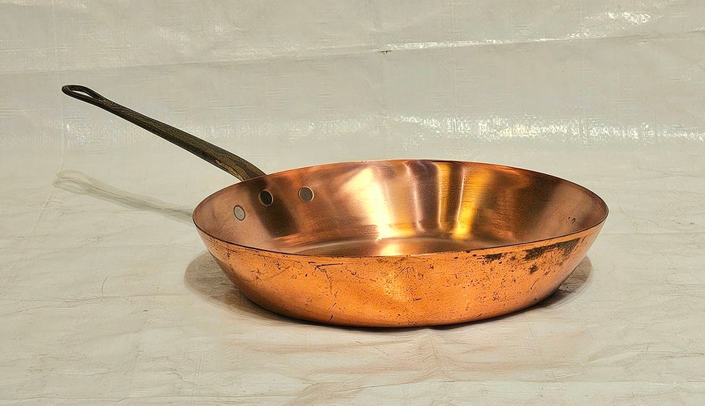 METAUX OUVRES VIEUX - Padella - Rame, Ottone #1.0