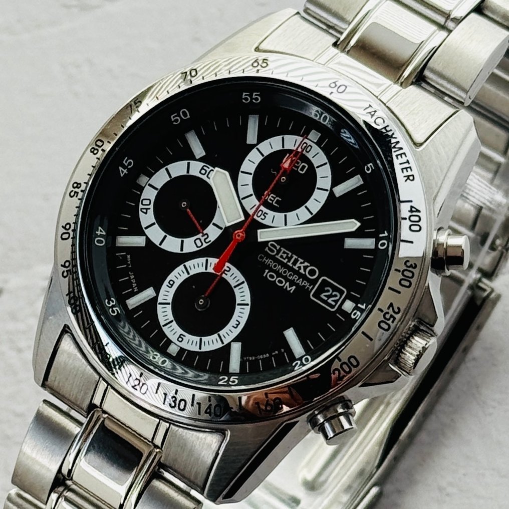 Seiko - Ingen mindstepris - 7T92-0DW0 - Mænd - 2000-2010 #1.0