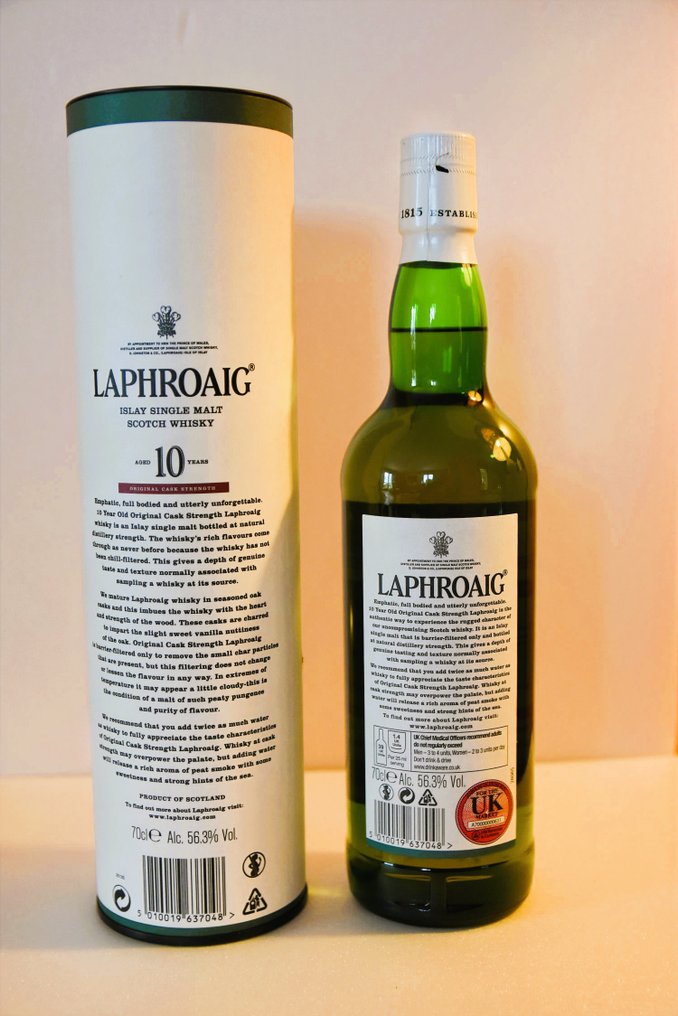 Laphroaig 10 years old Cask Strength - Batch 007 - 200 Years of Laphroaig  - b. 2015  - 70cl #1.0