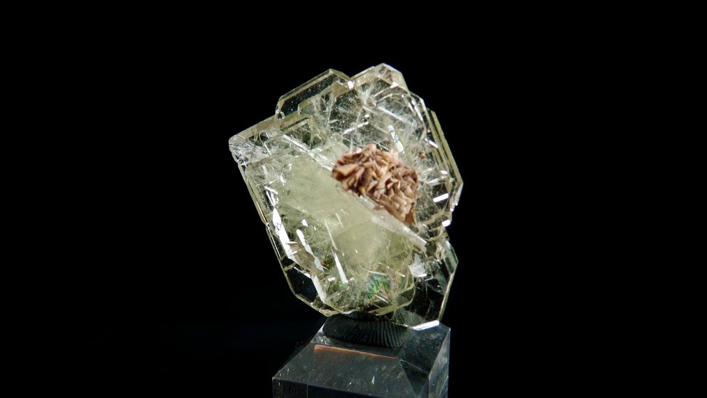 Baryte -  Cerro Warihuyn, Miraflores, Andes, Peru - Height: 3.4 cm - Width: 2.8 cm- 12 g #1.0