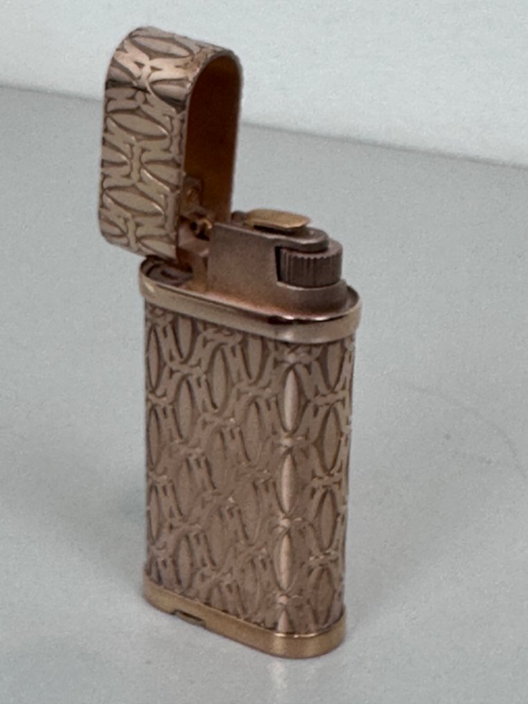 Cartier - Briquet C de Cartier - 口袋打火机 - 镀金, 玫瑰金饰面 #1.0
